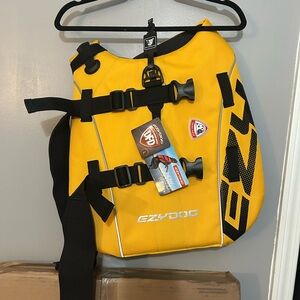 EzyDog Yellow Dog Life Jacket- L
